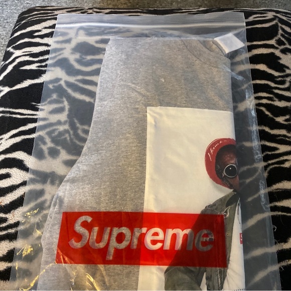 Supreme andre 3000 t shirt size small grey - Picture 5 of 5